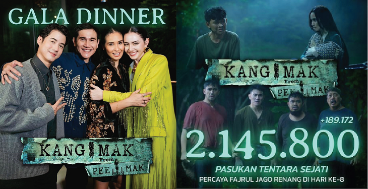 kang Mak from Pee Mak catat 2,1 juta penonton pada hari ke delapan