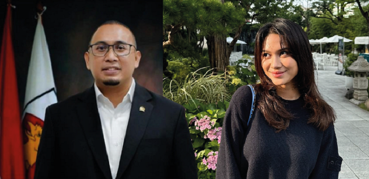 andre rosiade dan putrinya (Azizah Salsha)