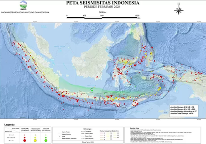 WASPADA: Zona Merah Megathrust di Berbagai Wilayah Indonesia.