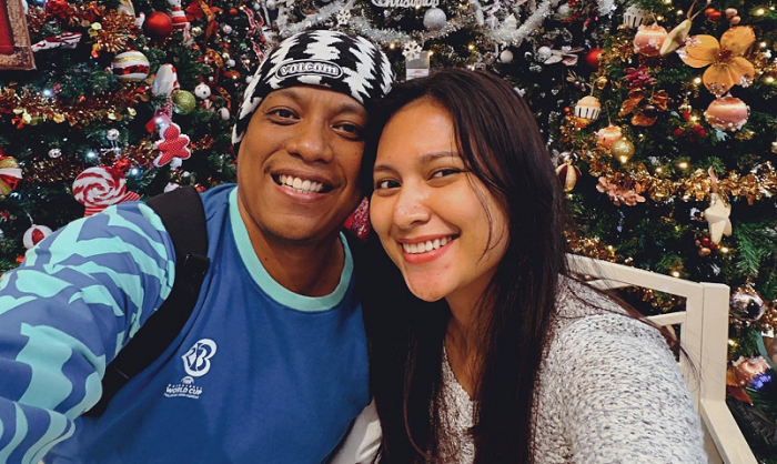 Arie Kriting dan Indah Permatasari (Foto : Instagram Arie Kriting)
