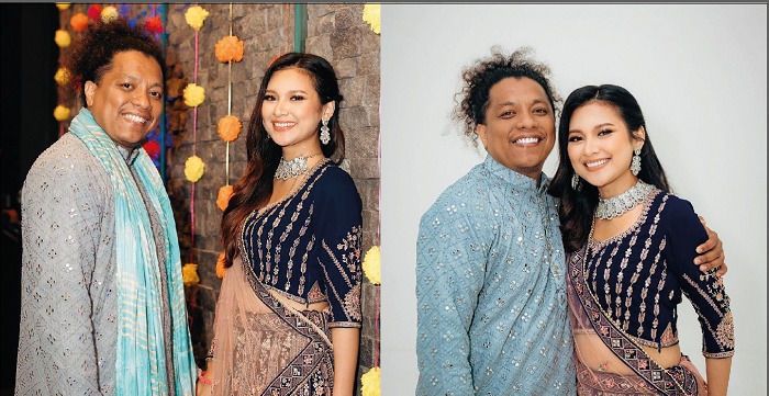 Arie Kriting dan Indah Permatasari (Foto : Instagram Arie Kriting)
