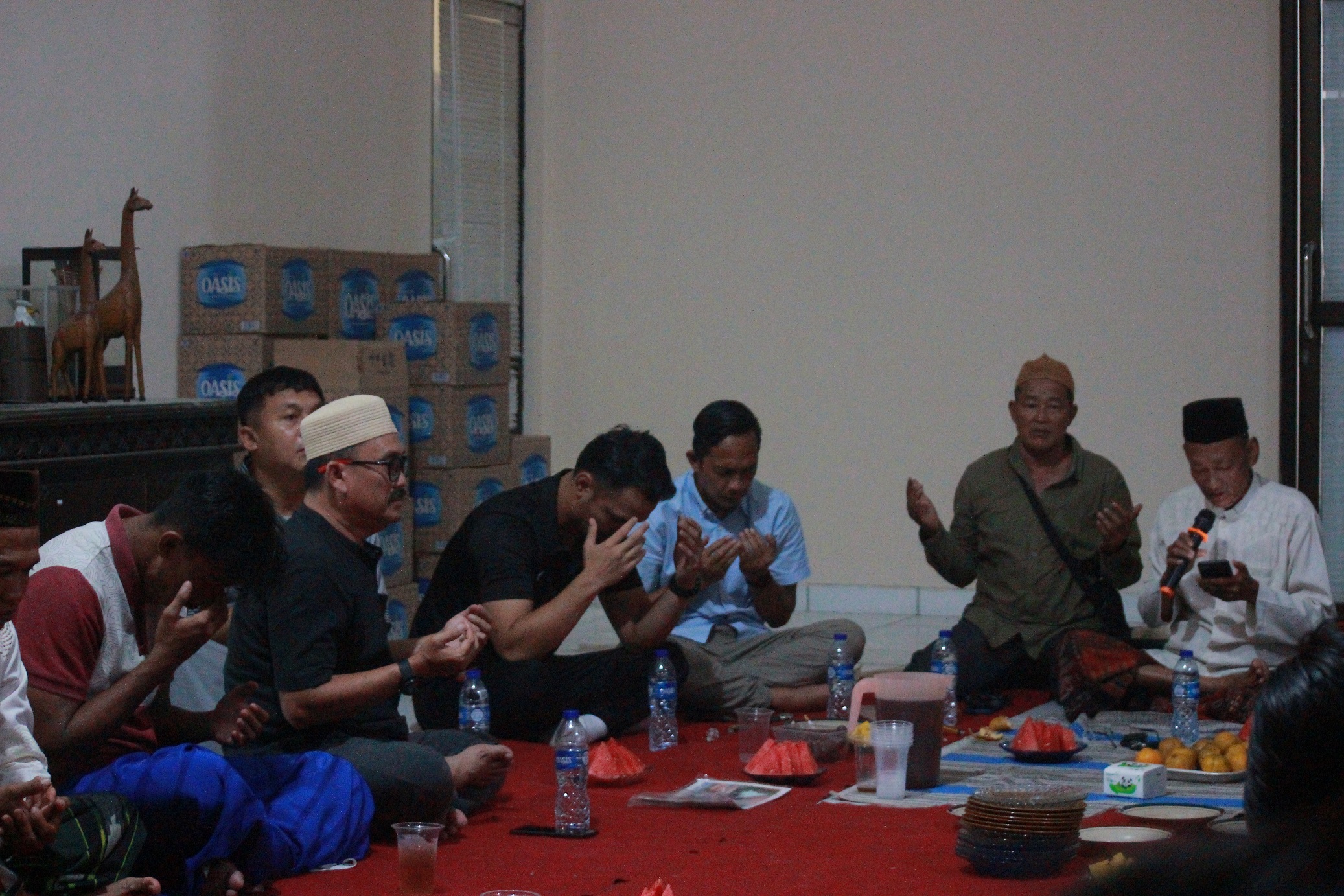 Skuad Persijap Jepara menggelar doa bersama para suporter jelang dimulainya Liga 2 musim 2024/2025