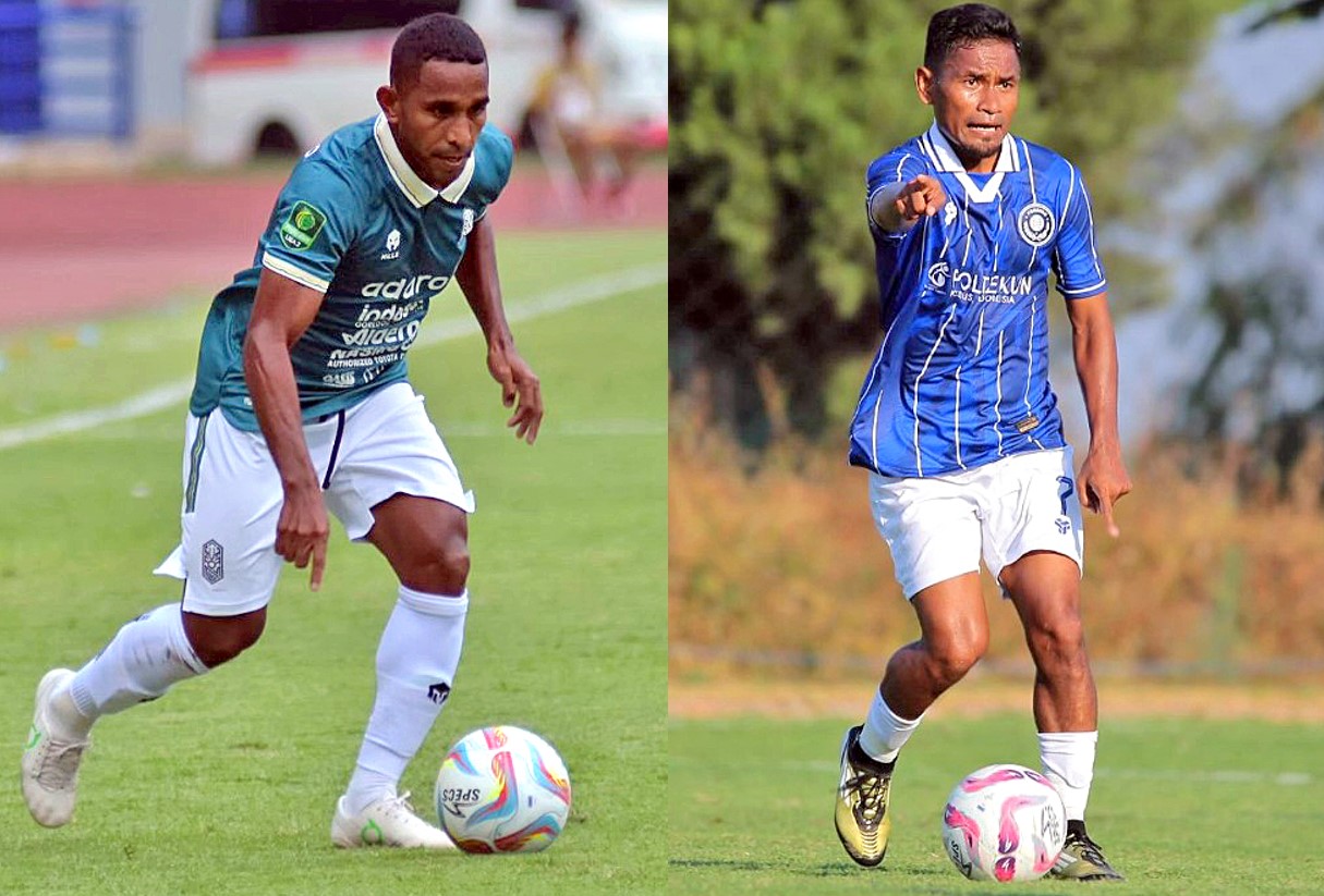 DUEL LESTALUHU: Pemain Persiku Ramdani Lestaluhu bakal kontra dengan adiknya, Pandi Lestaluhu.