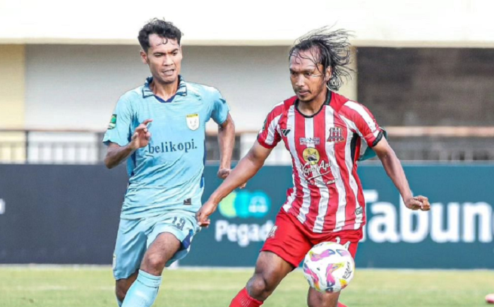 Update Persela Lamongan Tertinggal dari Deltras FC babak pertama