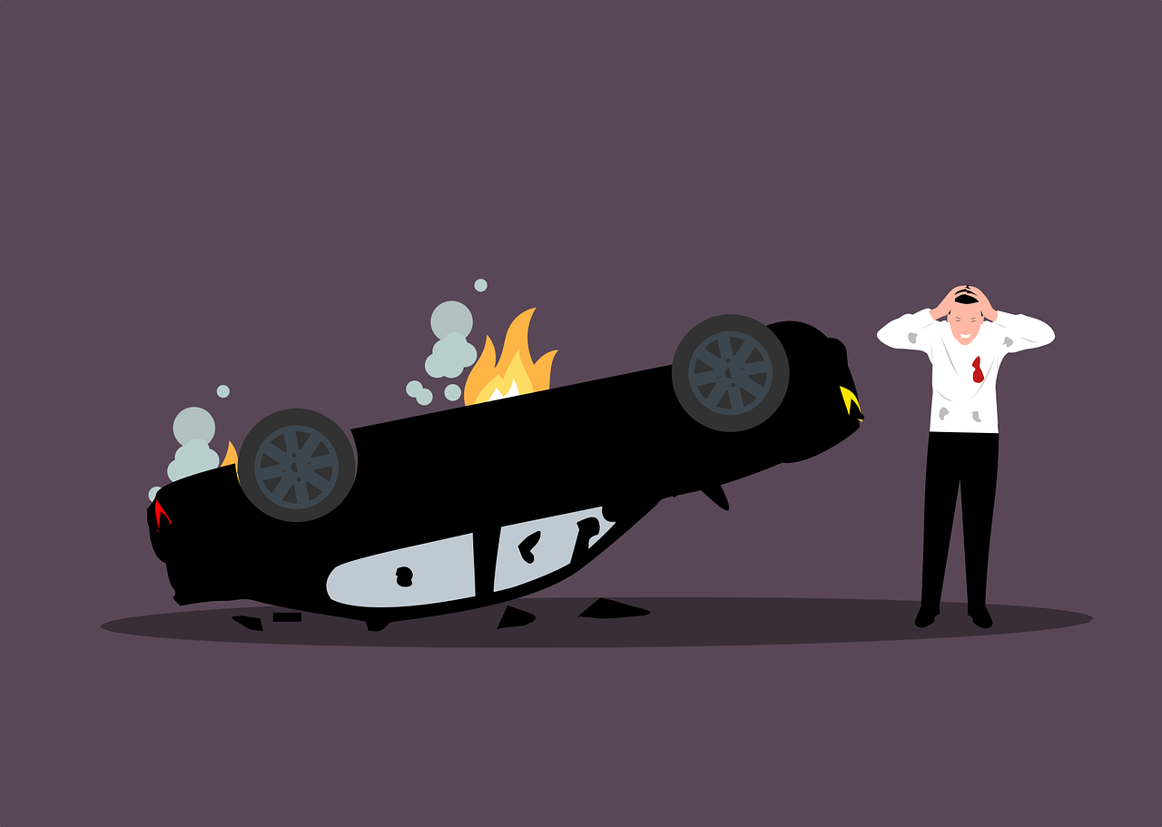 ilustrasi kecelakaan (Pixabay)