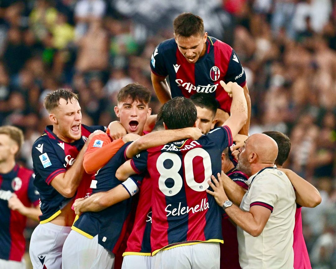 SELEBRASI: Como 1907 akan menjamu Bologna dalam laga lanjutan Serie A, Sabtu (14/09). (@bolognafc1909)