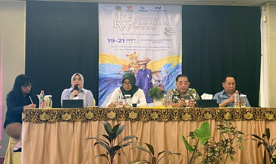 BAHAS: Technical meeting Kudus Fashion Week yang menjadi rangkaian acara HUT ke-475 Kudus.