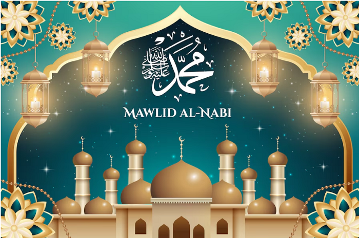 Ilustrasi Maulid Nabi Muhammad SAW (Freepik)