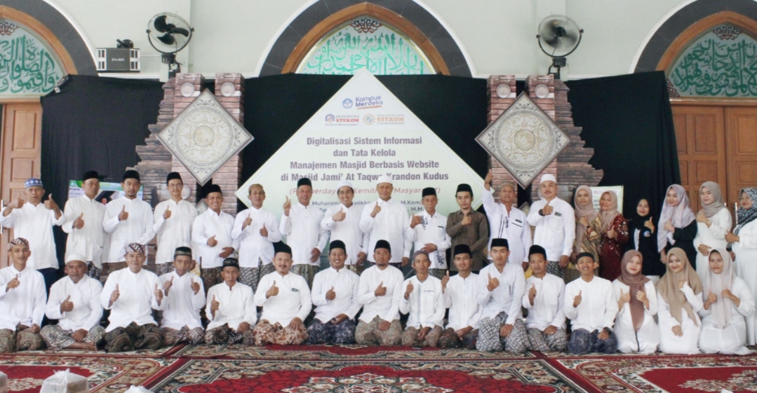 KOLABORASI: Universitas dan STIE STEKOM menjalin kerja sama dengan Masjid Jami