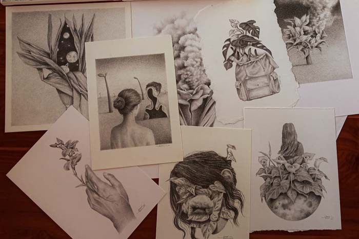 MEJENG: Beberapa karya Djemari Pensil.