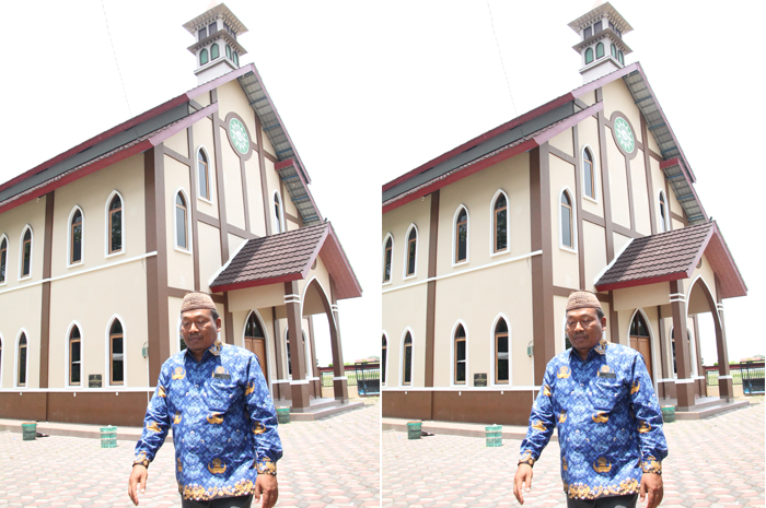 Gedung serba guna Graha Pemuda Muhammadiyah di Desa Getasserabi yang juga dibangun Abdul Mu&rsquo;ti.