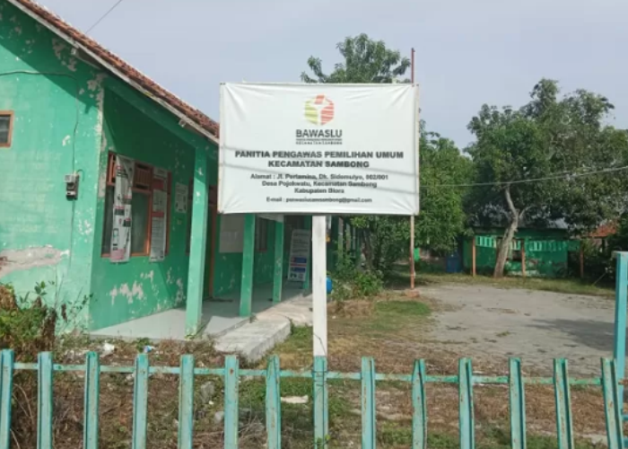 Kantor Panwaslu di Pojolwatu, Kecamatan Sambong, Kabupaten Blora. (DOK ISTIMEWA)