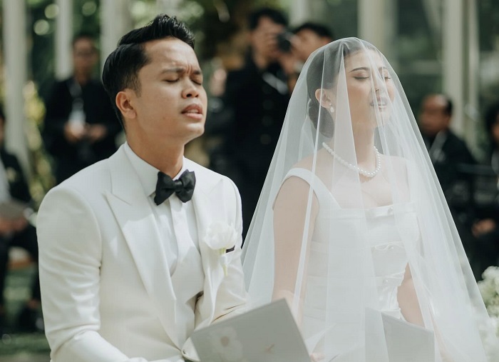 Anthony Ginting Resmi Nikahi Mitzi Abigail (Instagram sinisukanthony)