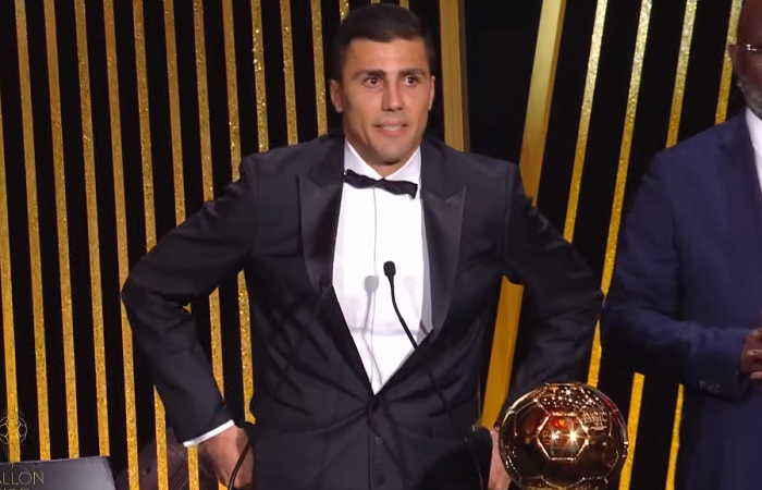 Rodri Ballon d&rsquo;Or 2024 (CBS Sports Golazo)