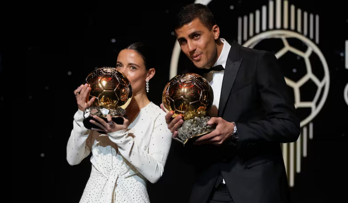 Rodri dan Aitana Bonmat&iacute; Raih Ballon d&rsquo;Or 2024