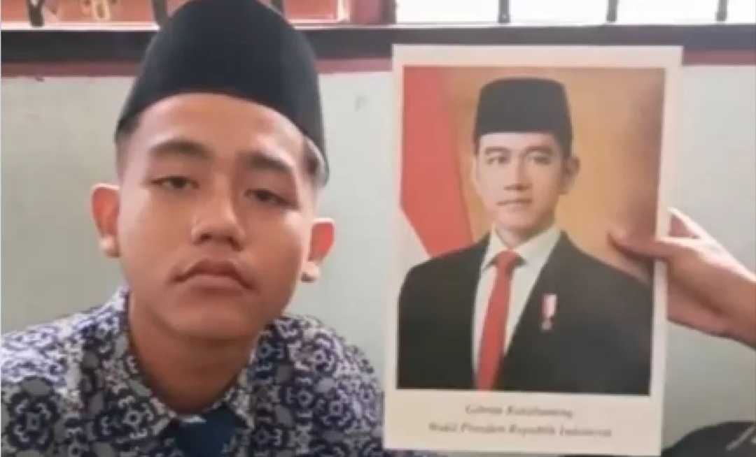 Remaja viral yang mirip dengan Gibran Rakabuming Raka