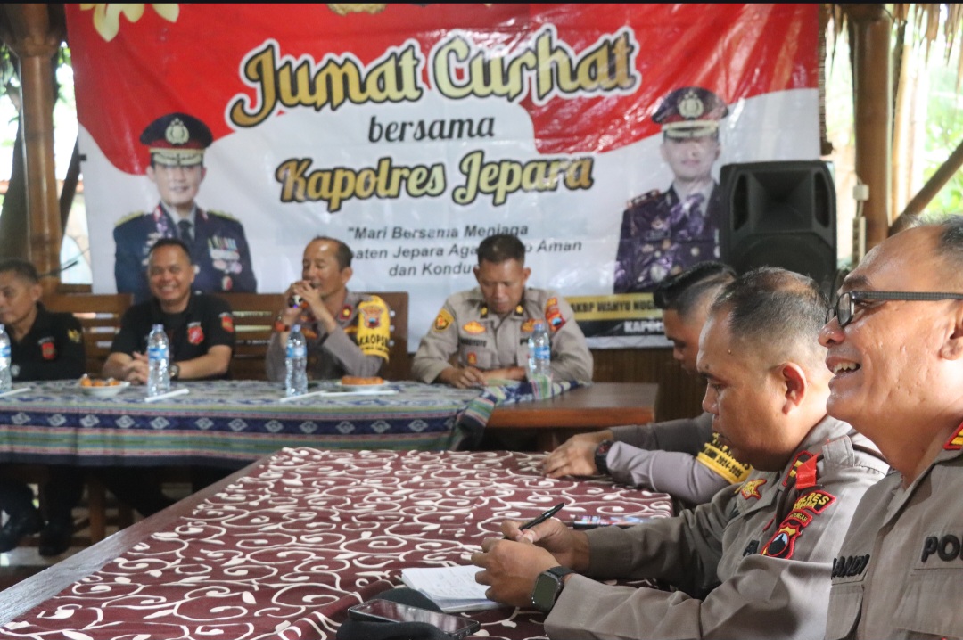 Polres Jepara Junat Curhat