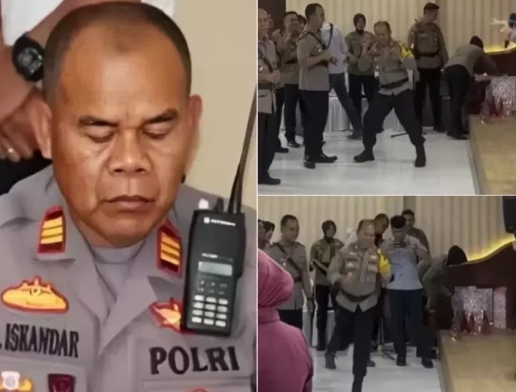 POLISI TEMBAK POLISI: Kabag Ops Polres Solok Selatan AKP Dadang Iskandar yang menembak AKP Ryanto Ulil Anshar