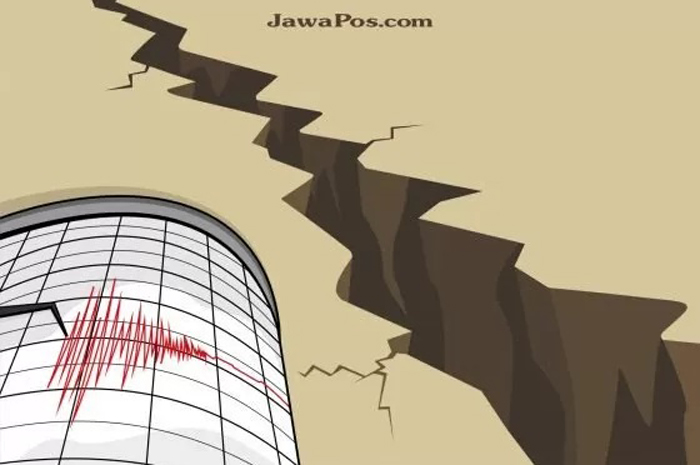Ilustrasi Gempa Bumi