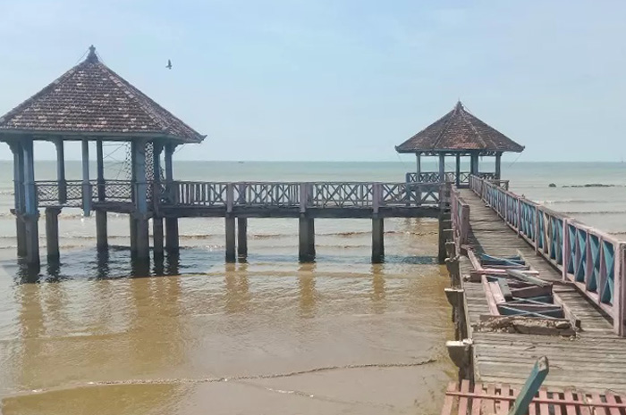 AMBYARR: Kondisi Taman Kartini Rembang nampak memperihatinkan usai tak kunjung mendapat perbaikan.
