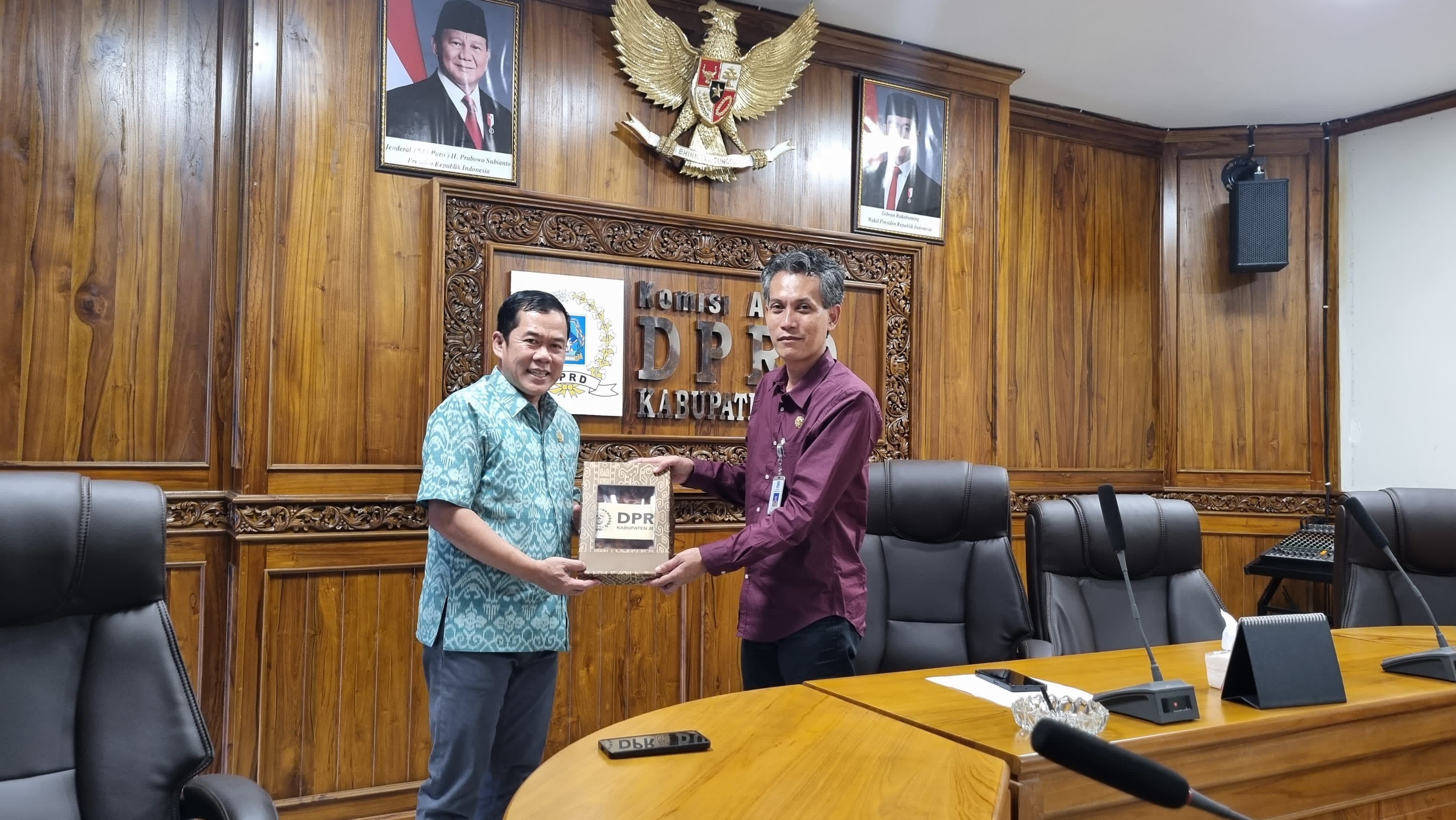 KOMPARASI: Ketua DPRD Jepara Agus Sutisna berkunjung ke Sleman untuk mempelajari penerapan program makanan bergizi gratis.
