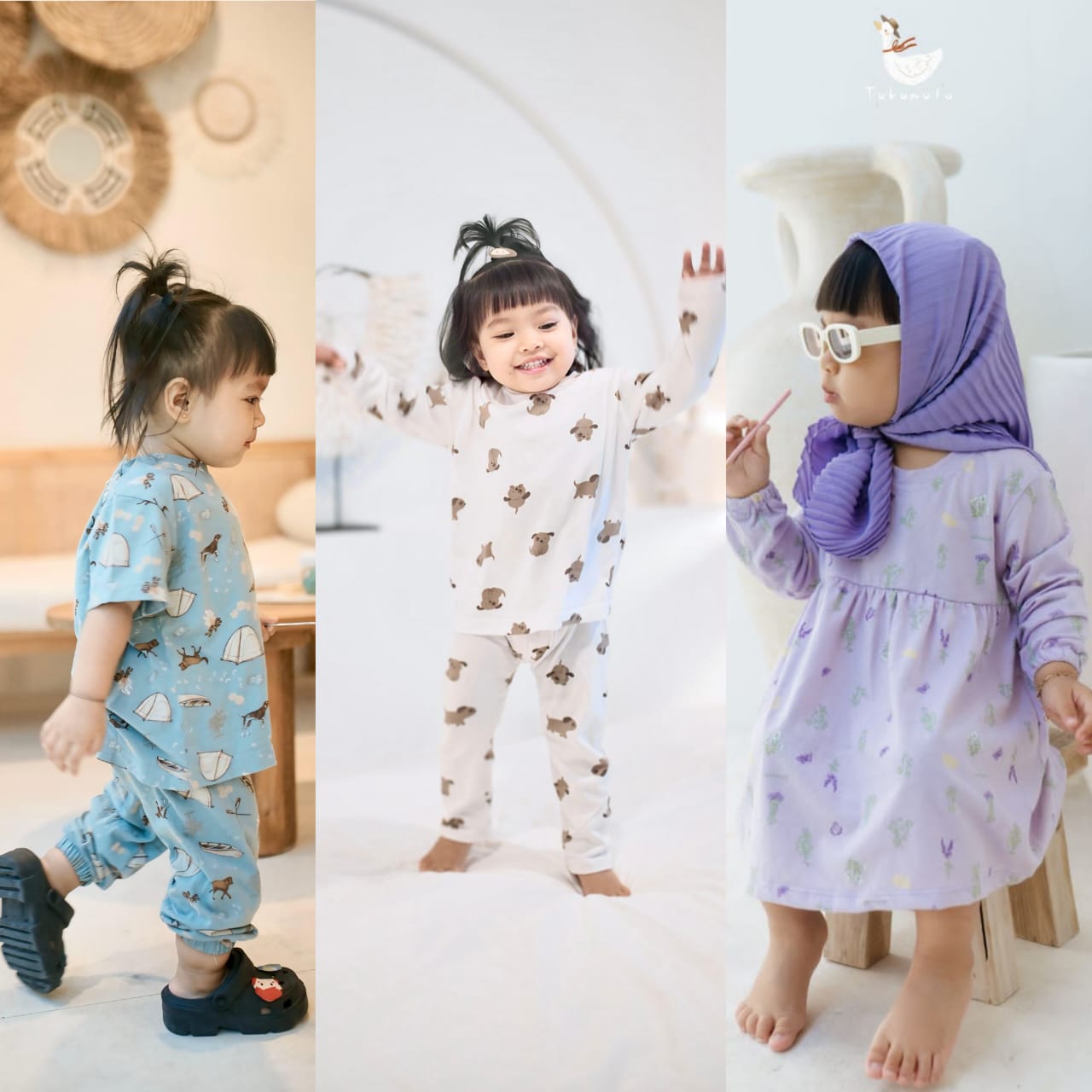 FASHIONABLE: Tren baju anak yang kian tren saat ini.