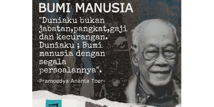 Pramoedya Ananta Toer (Foto : IG @pramoedyaanantatoer_foundation)