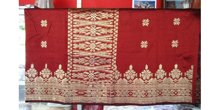 Ilustrasi Kain Songket (Foto : InfoSumbar.net)