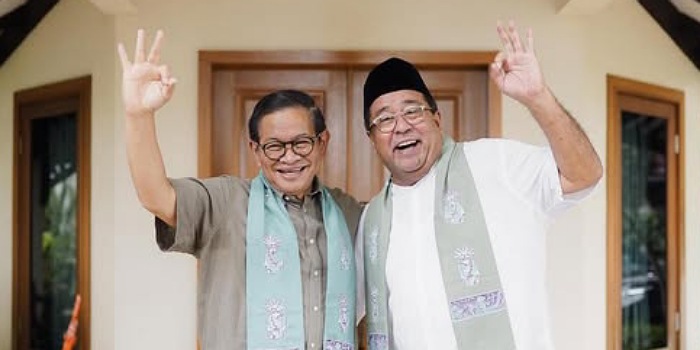 Pramono Anung-Rano Karno (Foto: Tangkapan layar IG @pramonoanungw)