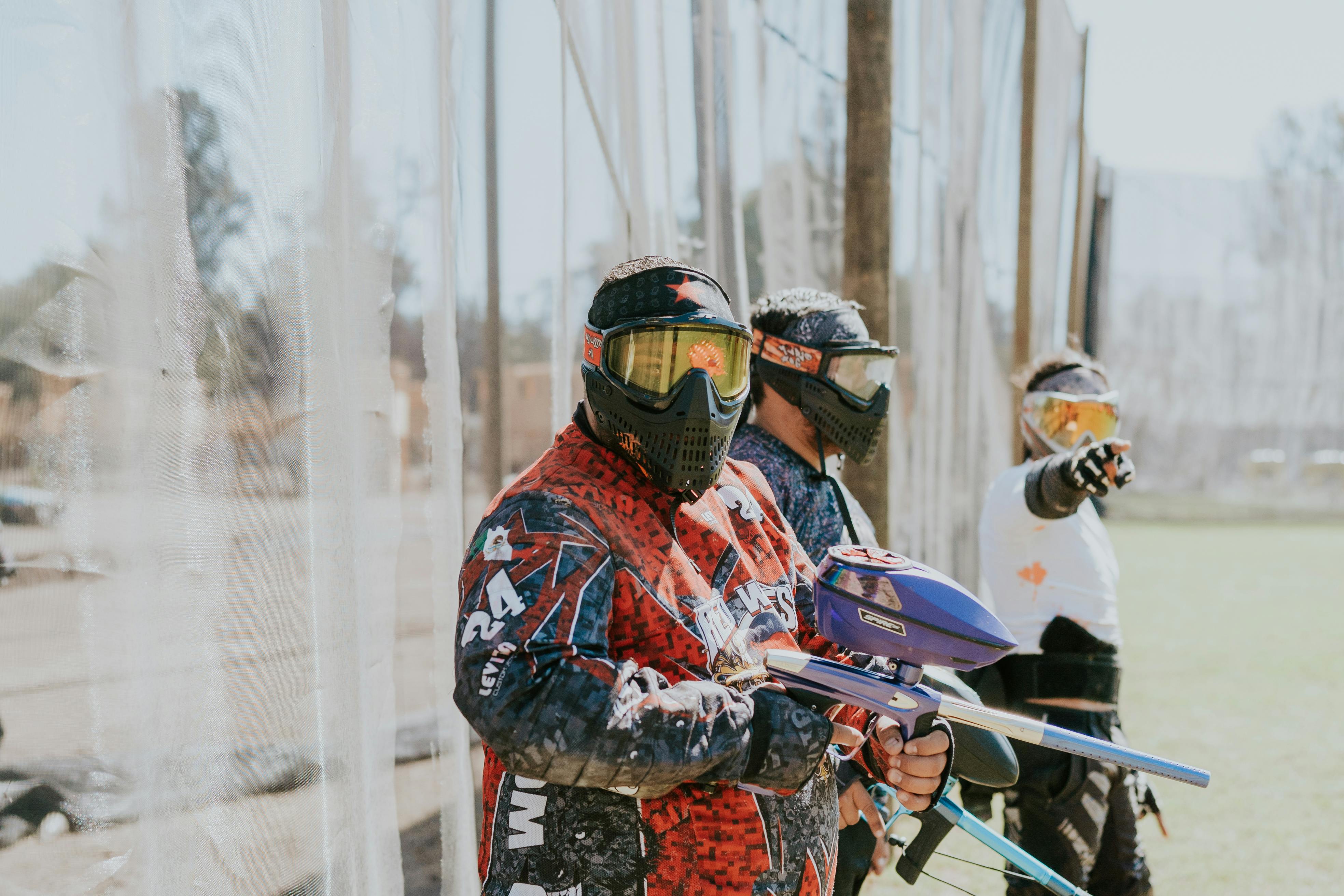 Ilustrasi bermain paintball (Amar Preciado/Pexels)