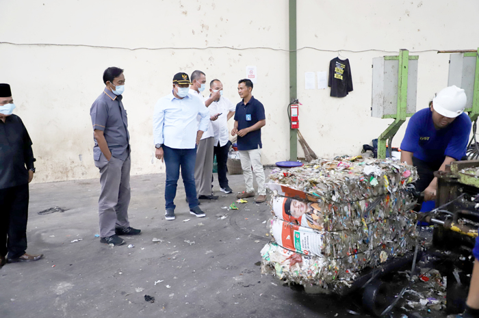 PERCEPATAN: DPRD Kudus melakukan kunjungan kerja di Sleman untuk mengetahui proses pengolahan sampah berbasis teknologi.