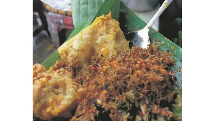 Sego Ndoreng khas Demak (Foto : Dok. Jawa Pos Radar Semarang)