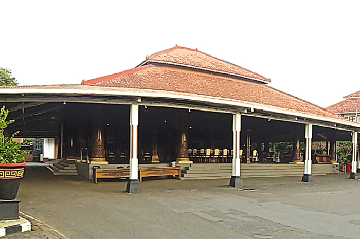 BERTAHAN: Kondisi Pendapa Kabupaten Jepara saat ini, rencananya bangunan tersebut tetap akan jadi rumah dinas bupati.