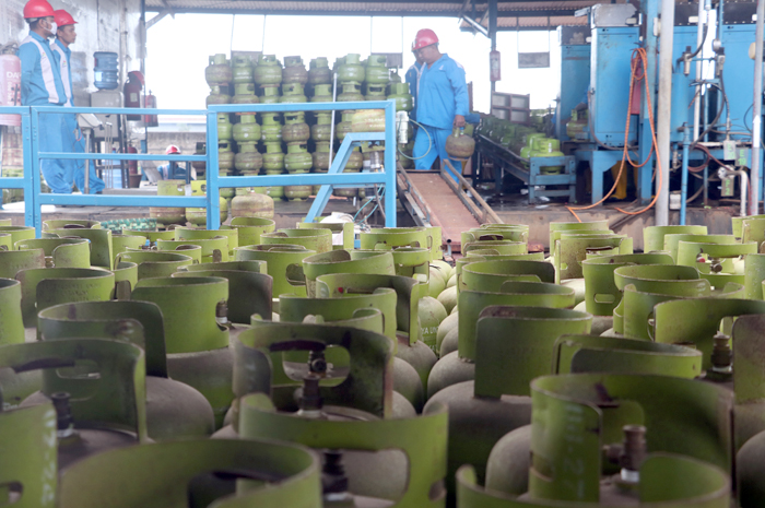 TAMBAH KUOTA: Pertamina memenuhi kebutuhan LPG 3 Kg dengan tambahan fakultatif sebanyak 900 ribu tabung di wilayah&nbsp;Jateng&nbsp;dan&nbsp;DIY.