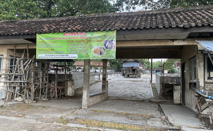 SEPI: Kondisi Pasar Hewan Pon Blora yang ditutup akibat kasus PMK yang merebak pada awal 2025
