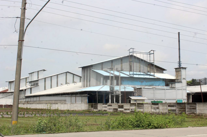BEROPERASI: Salah satu pabrik industri di Blora mulai beroperasi di kawasan industri.