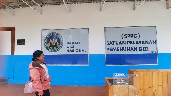 BERDIRI: Bangunan Dapur Gizi Mandiri di depan RS Permata Bunda Purwodadi.