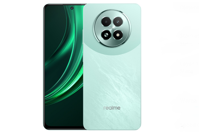 penampakan dari smartphone Realme 13 5G
