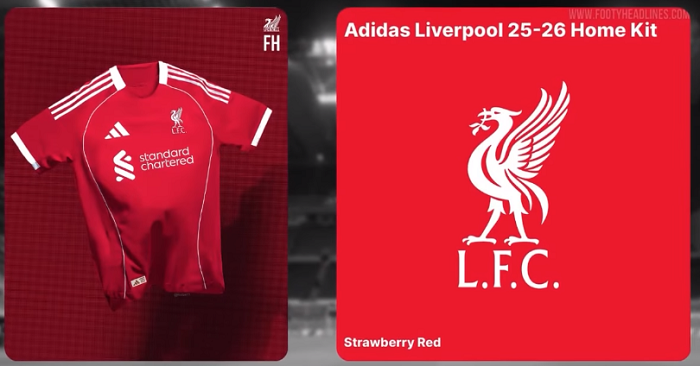 Prediksi jersey Liverpool musim 2025-2026