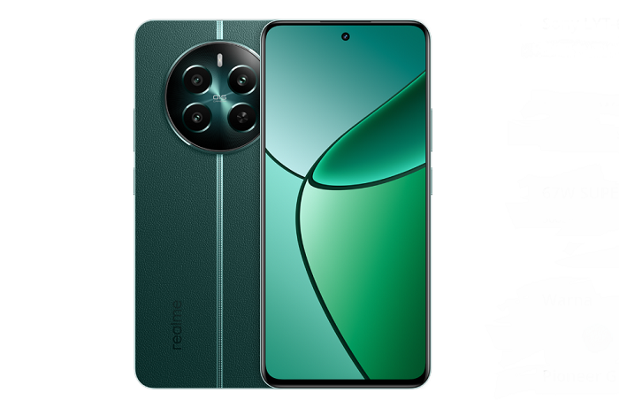 penampakan dari smartphone Realme 12 Plus