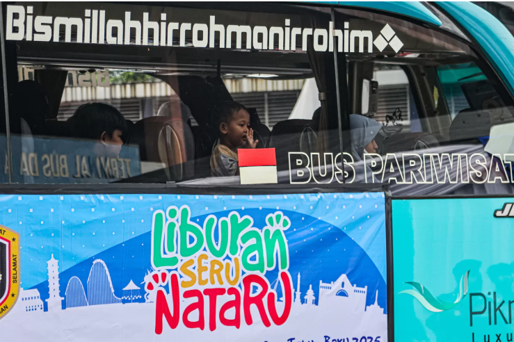 Ilustrasi mudik. (Hanung Hambara/Jawa Pos)