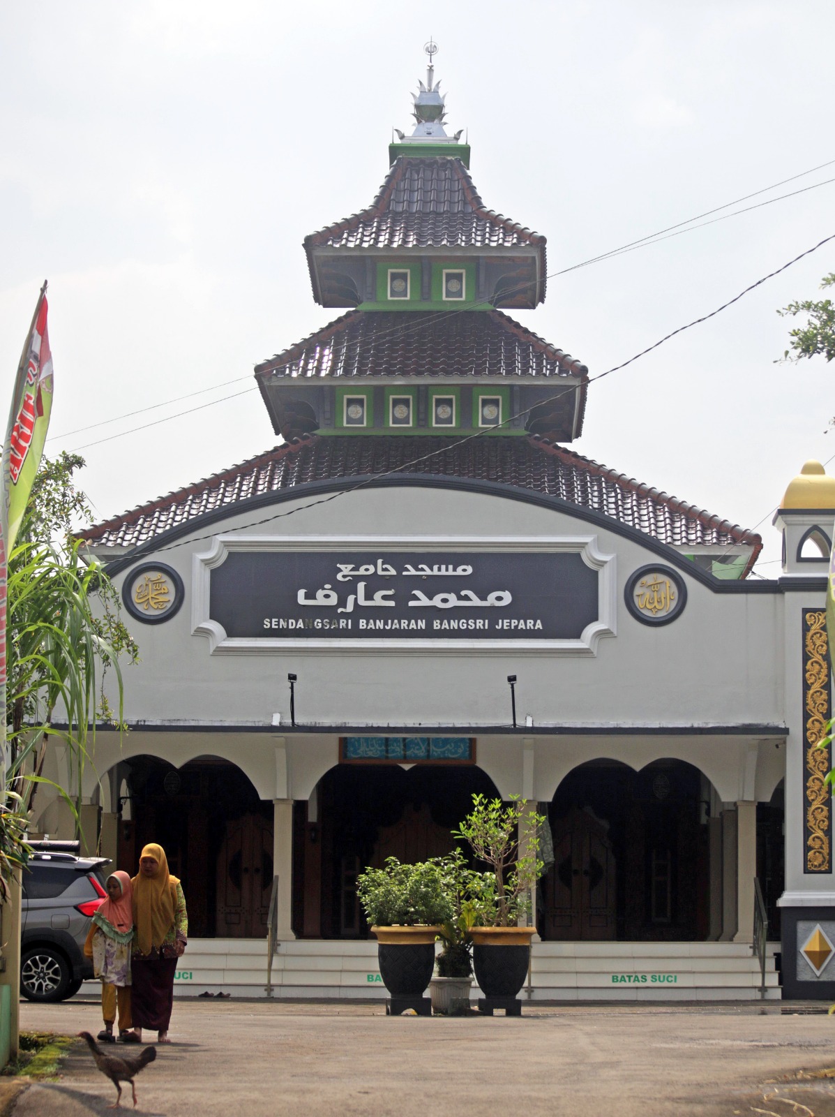 TETAP AWET: Masjid Muhammad Arif Jepara yang mempertahankan bentuk asli.