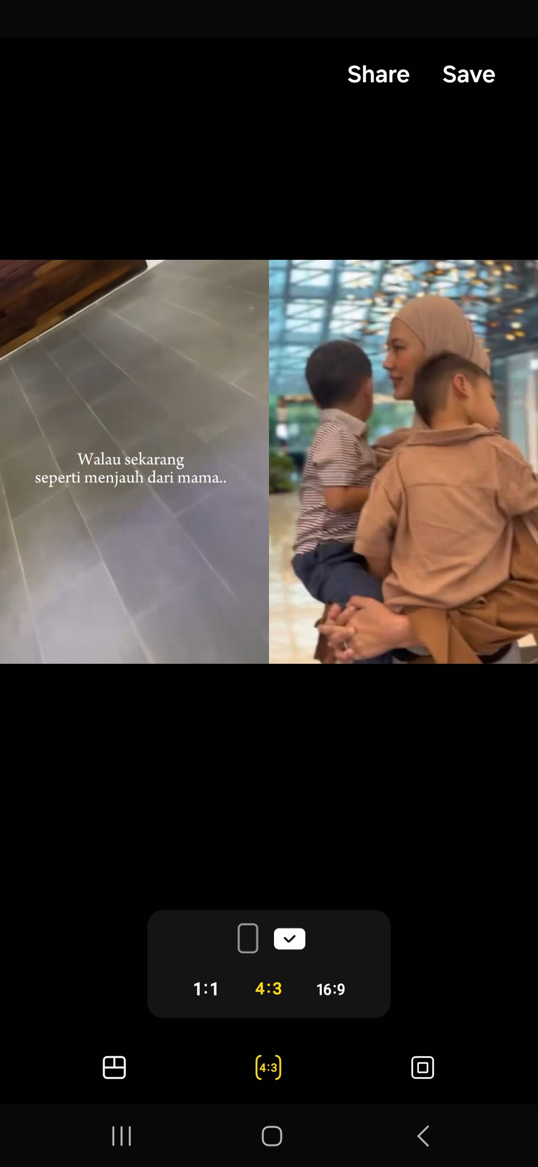 Tangkapan layar IG Paula.