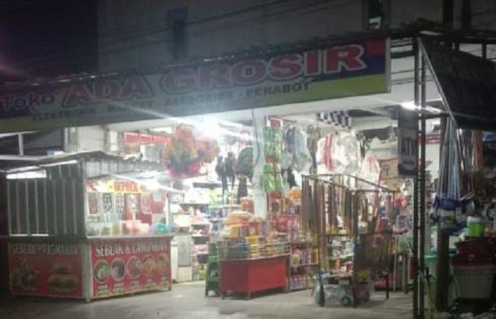 TEMPAT LOKASI &ndash; Warung ADA di Desa Sumberagung, Kecamatan Pulokulon, yang menjadi korban penipun tersangka, H, warga Blora.