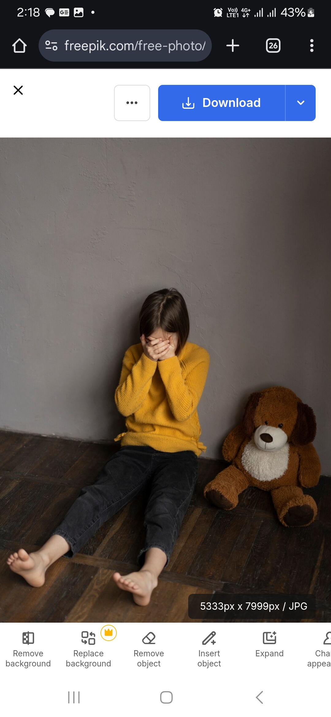 Ilustrasi child abuse. Foto: Freepik