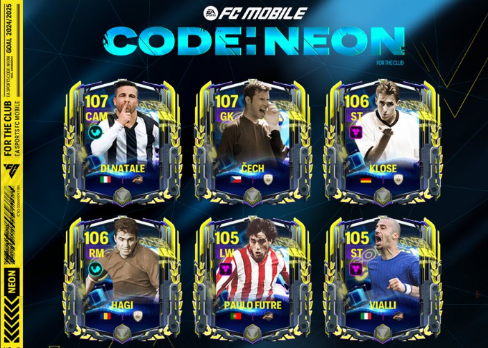 FC Mobile Code: Neon