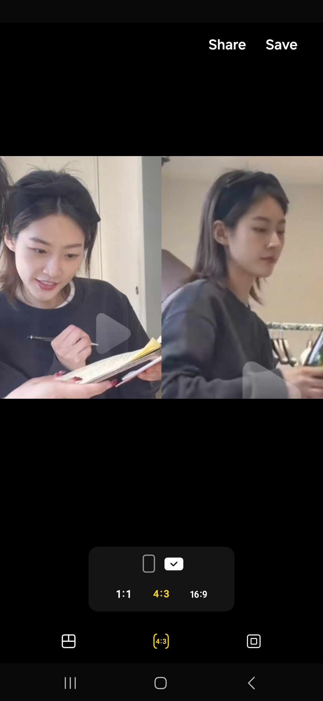 Mendiang Kim Saeron saat direkam sedang bekerja di kafe yang kembali viral. Sumber: X