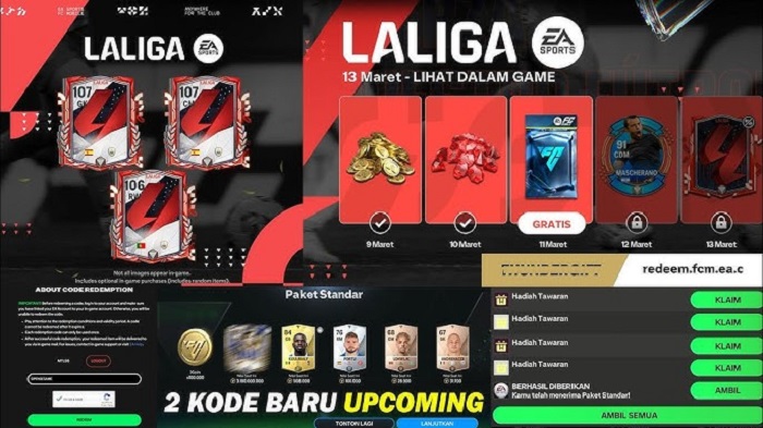 Kode Redeem FC Mobile Maret 2025 Terbaru