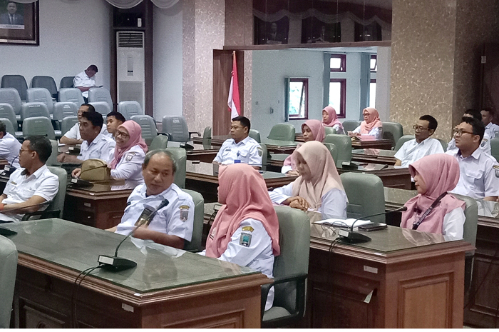 DENGAR PENDAPAT: DPRD Rembang melaksanakan audiensi bersama OPD terkait dengan rekrutmen PPPK beberapa waktu lalu.