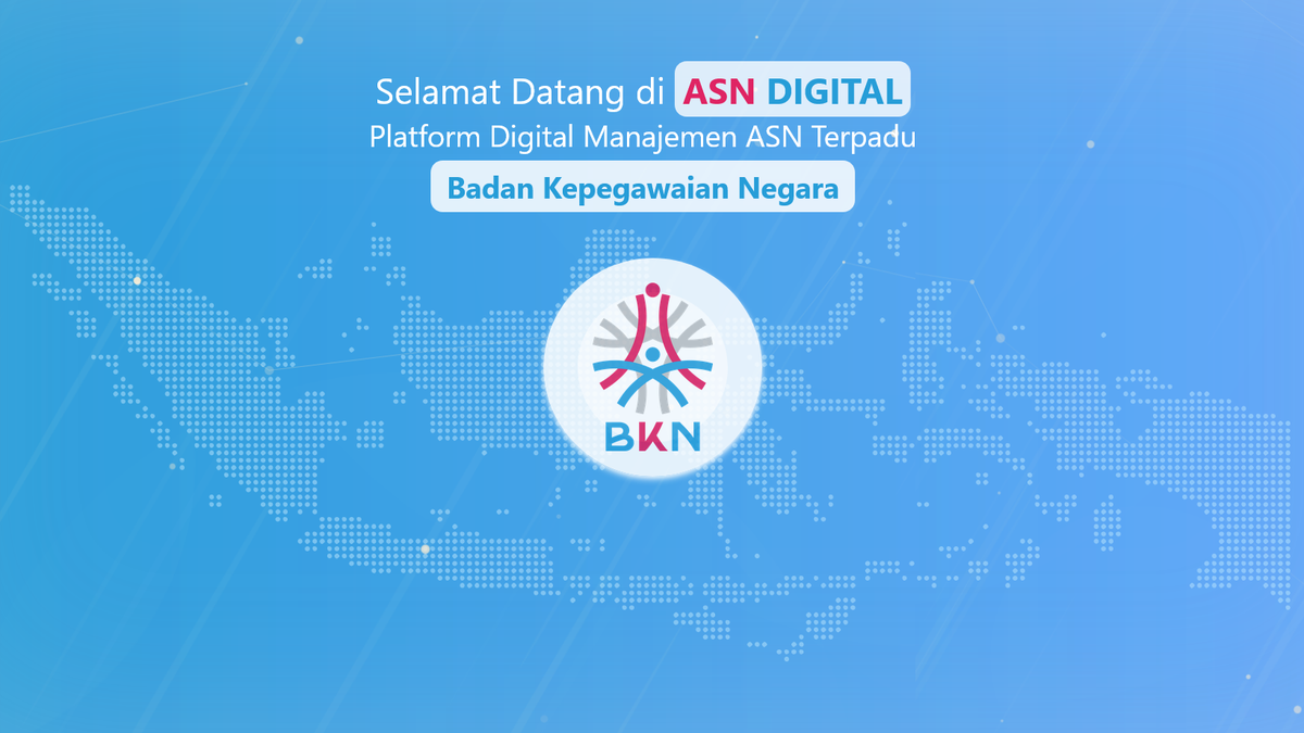 Halaman login website ASN-Digital (asndigital.bkn.go.id)